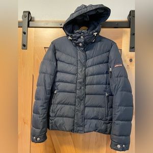 Bogner Fire & Ice Saelly Ski Jacket, size 8, navy